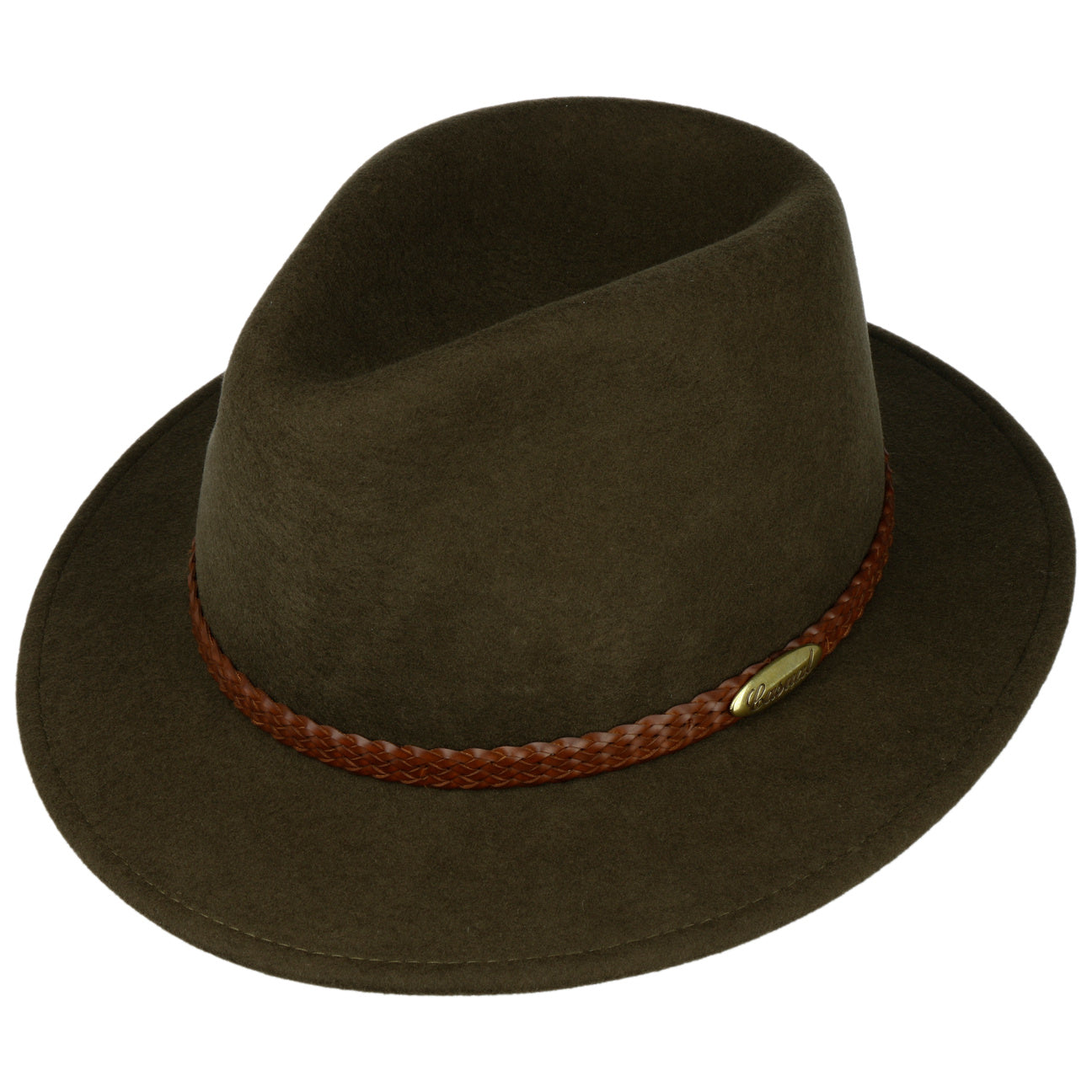 Casual Light Traveller Felt Fedora Hat