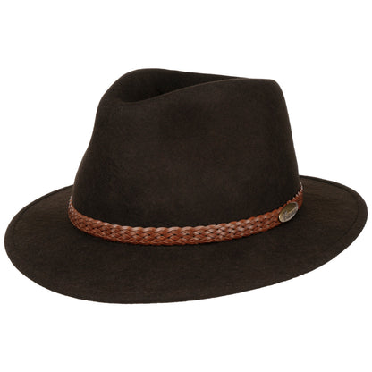 Casual Light Traveller Felt Fedora Hat