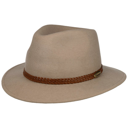 Casual Light Traveller Felt Fedora Hat