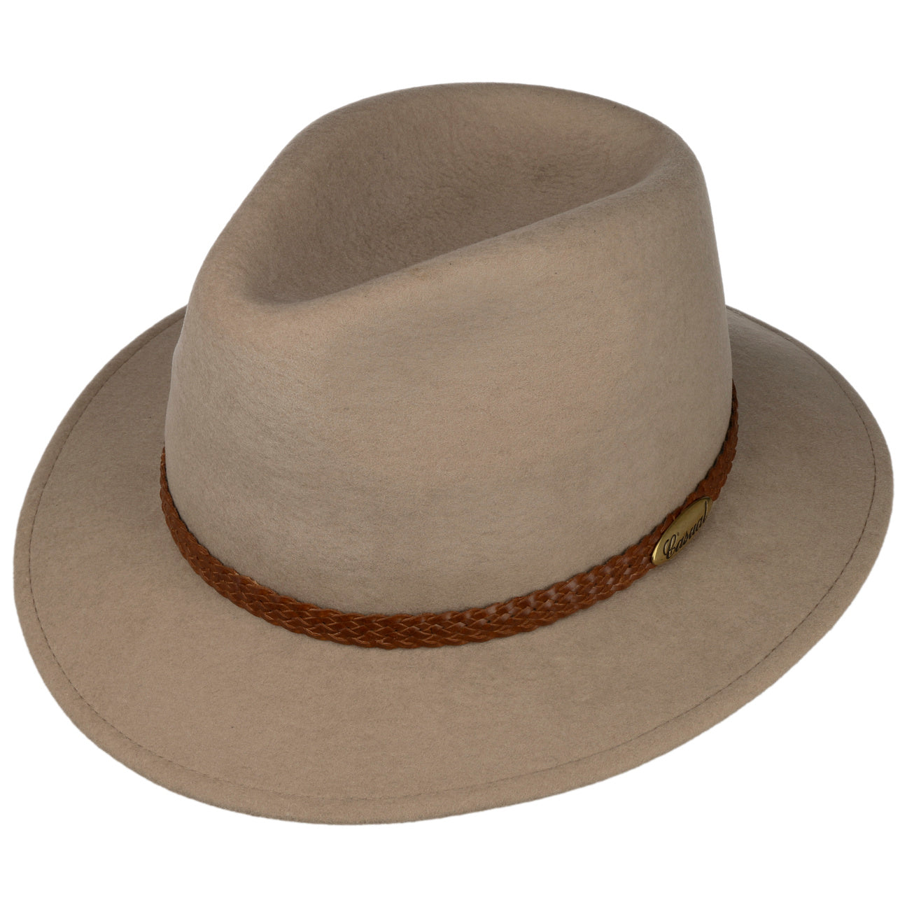 Casual Light Traveller Felt Fedora Hat