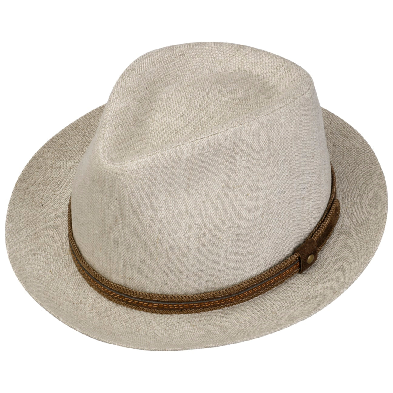 Classic Cloth Fedora Linen Hat