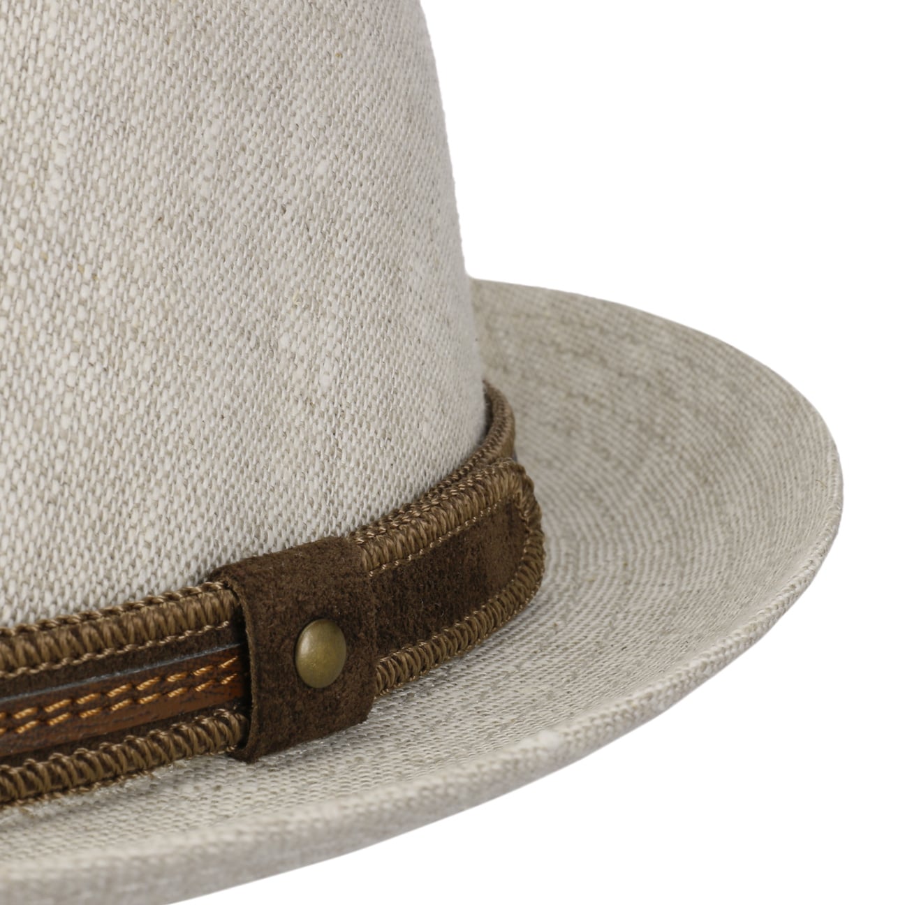 Classic Cloth Fedora Linen Hat