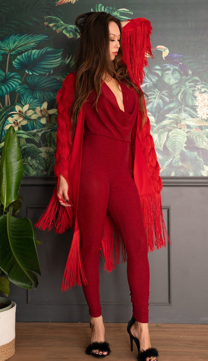 THE PLAYSUIT - CRIMSON