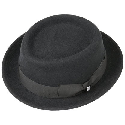 Crushable Pork Pie Fedora Hat