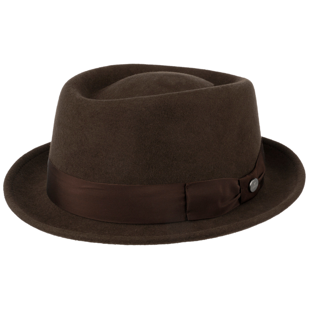 Crushable Pork Pie Fedora Hat