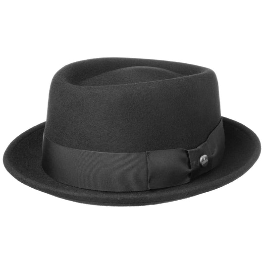 Crushable Pork Pie Fedora Hat