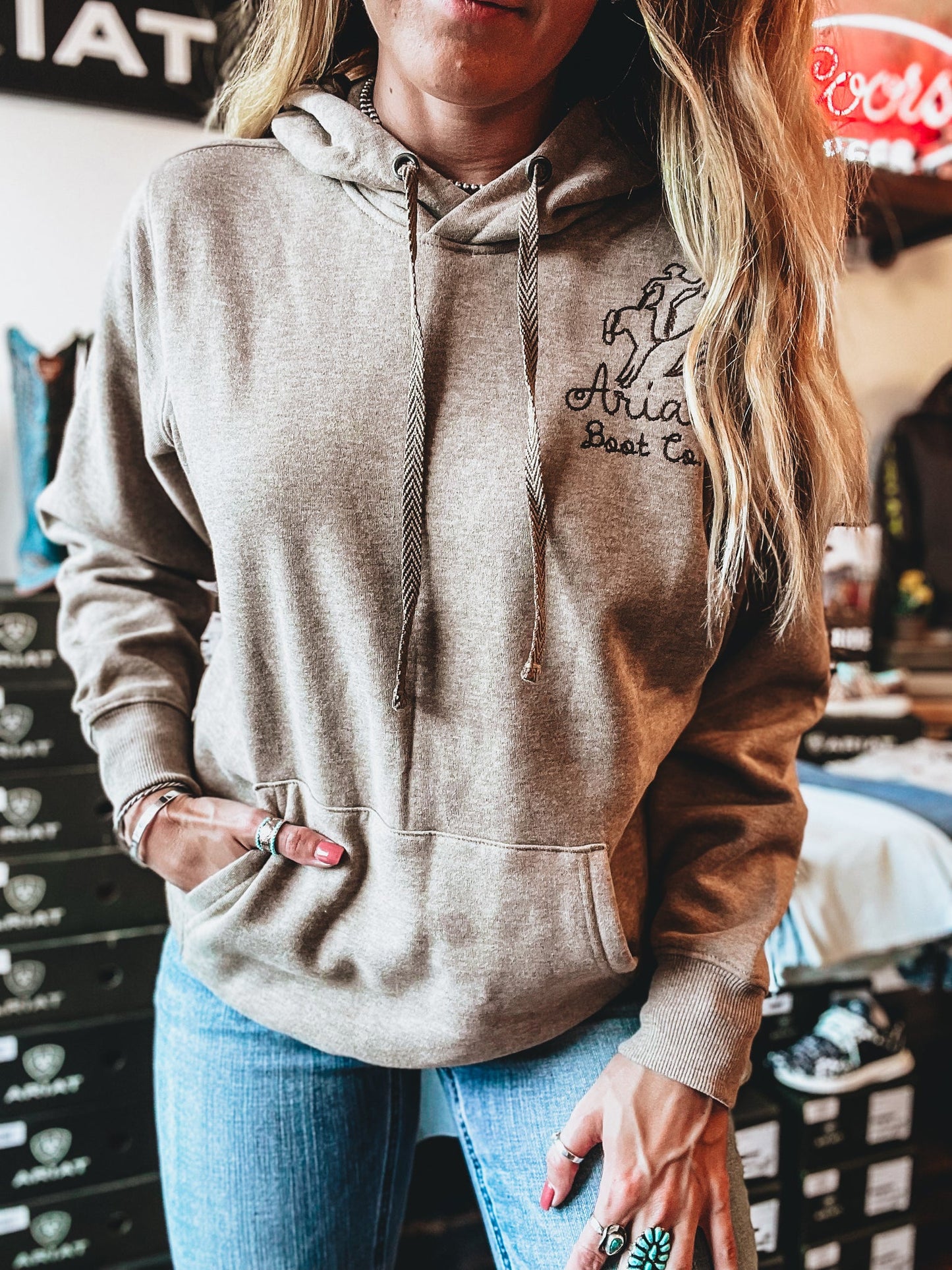 Ariat Bronco Stitch Hoodie