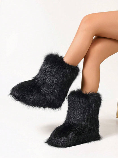 Faux Fur Boots