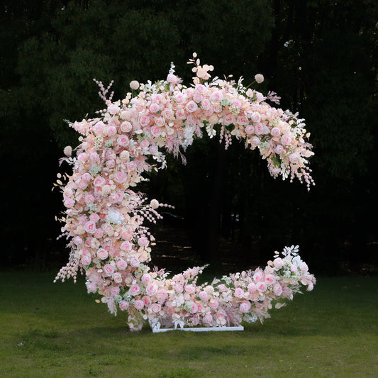 Keira 2023 New Wedding Party Background Floral Arch Decoration