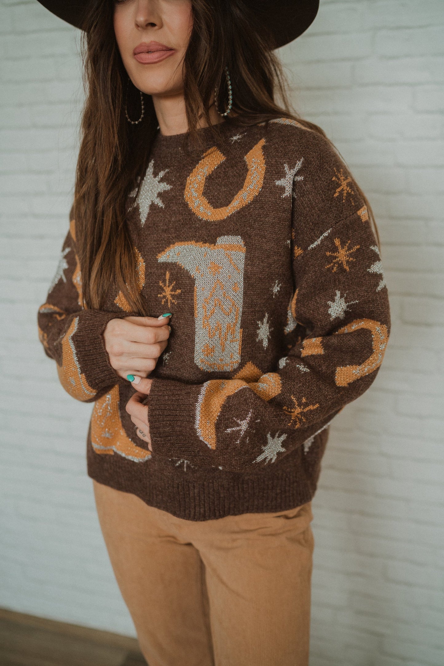 Western Cowgirl's Dreams Sweater