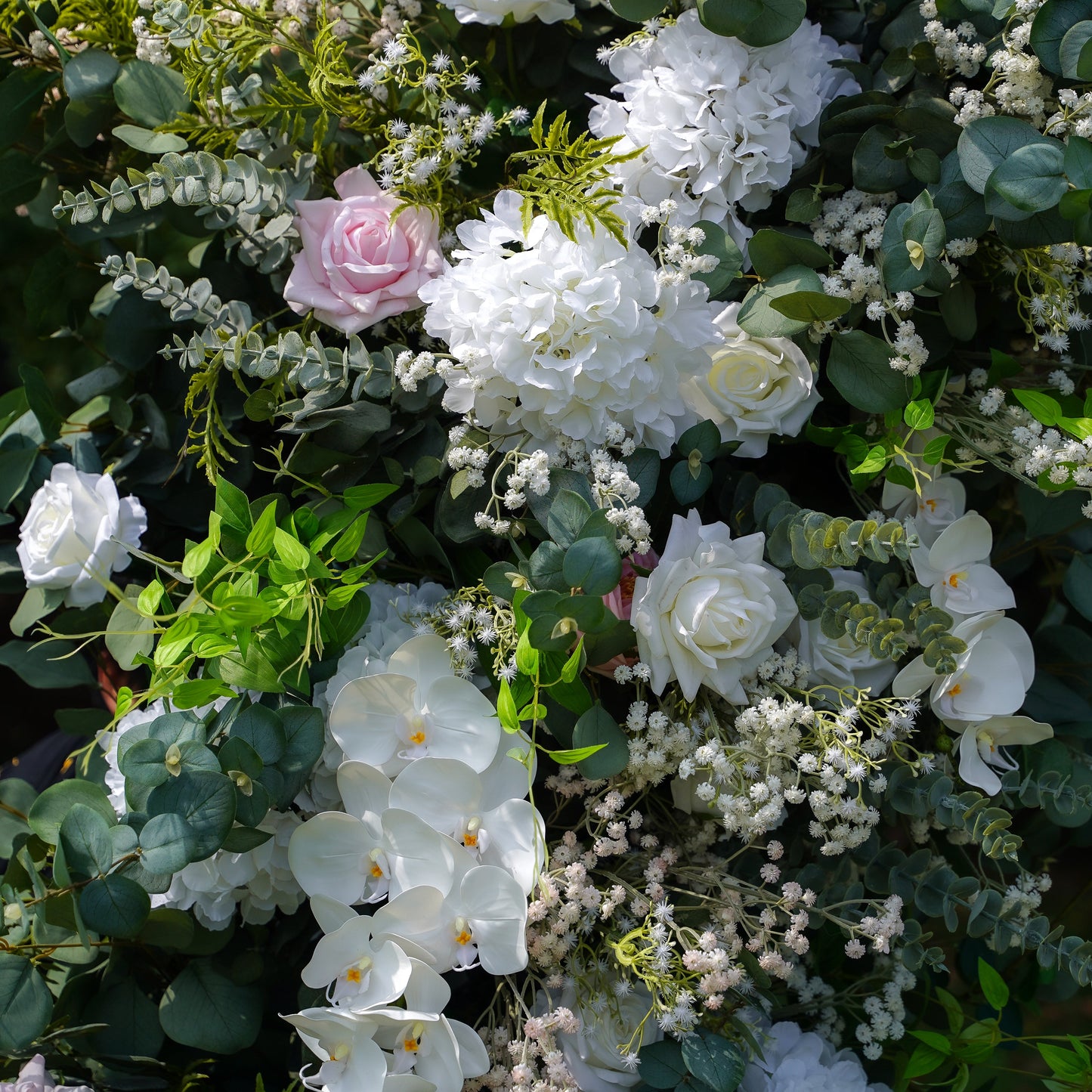 Jean  Wedding Party Background Floral Arch Decoration