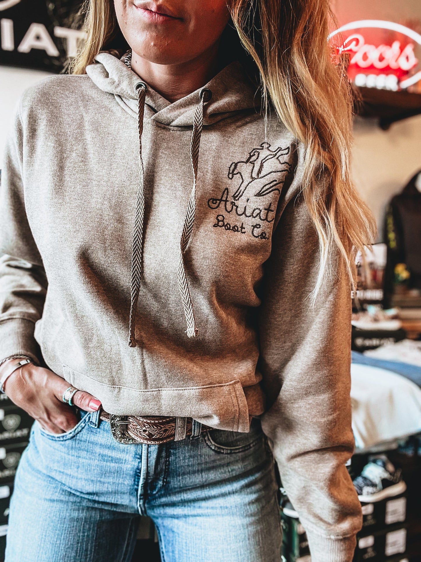 Ariat Bronco Stitch Hoodie