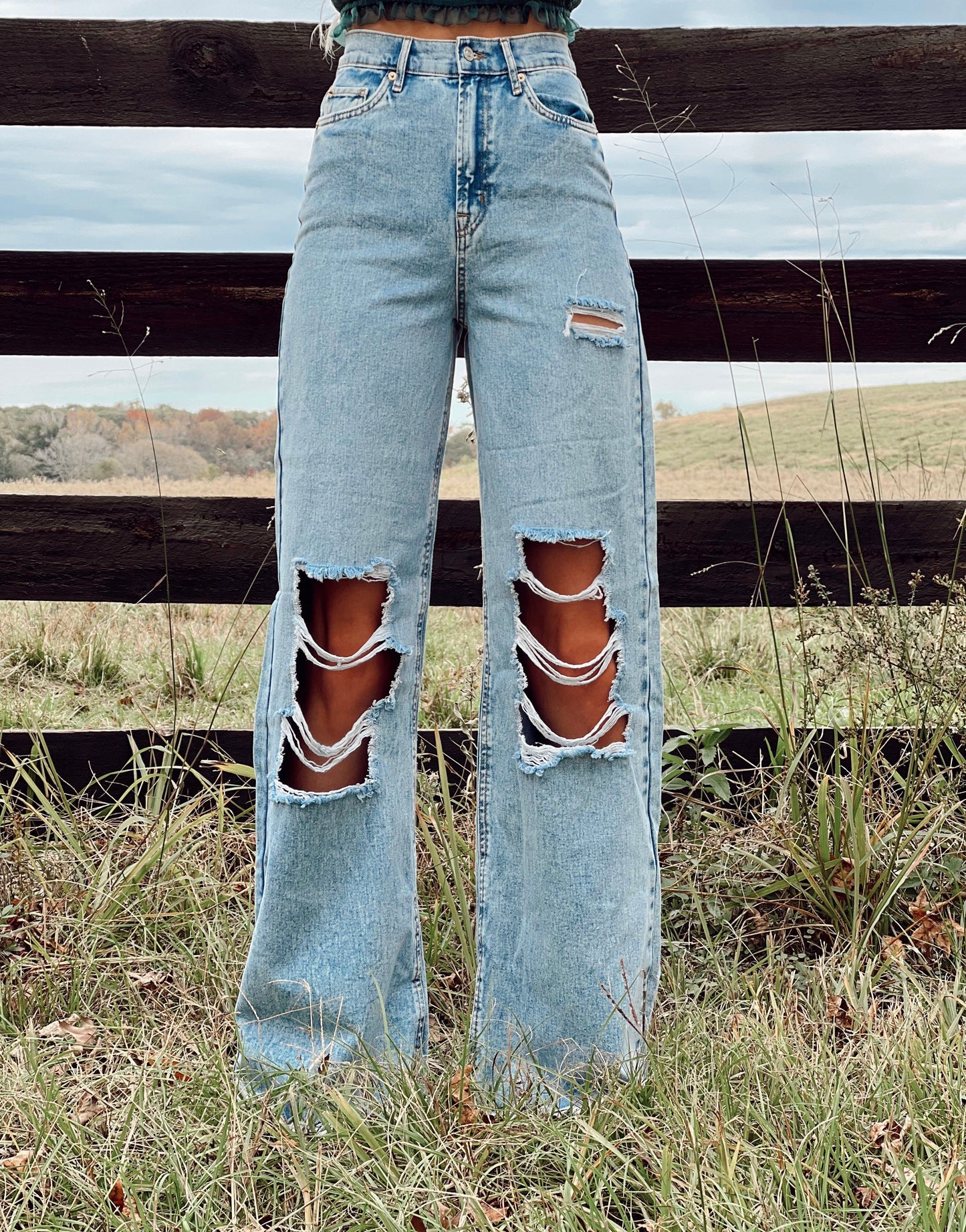 The Bristol Wide Leg Jeans