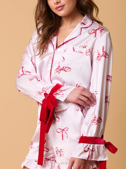 Gigi Ribbon Pajama Set