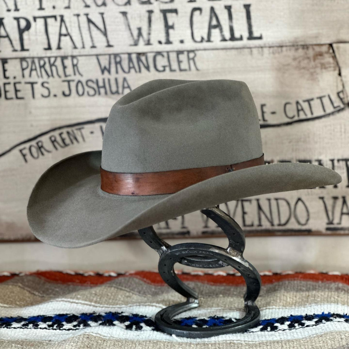 Wild West Sheriff's Felt Cowboy Hat