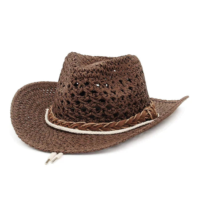 Kid's Cowboy Ring Top Straw Hat