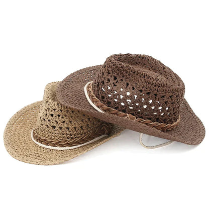 Kid's Cowboy Ring Top Straw Hat