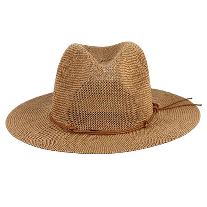 Hollow Out Panama Straw Hat