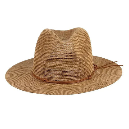 Hollow Out Panama Straw Hat