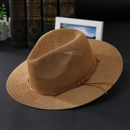 Hollow Out Panama Straw Hat