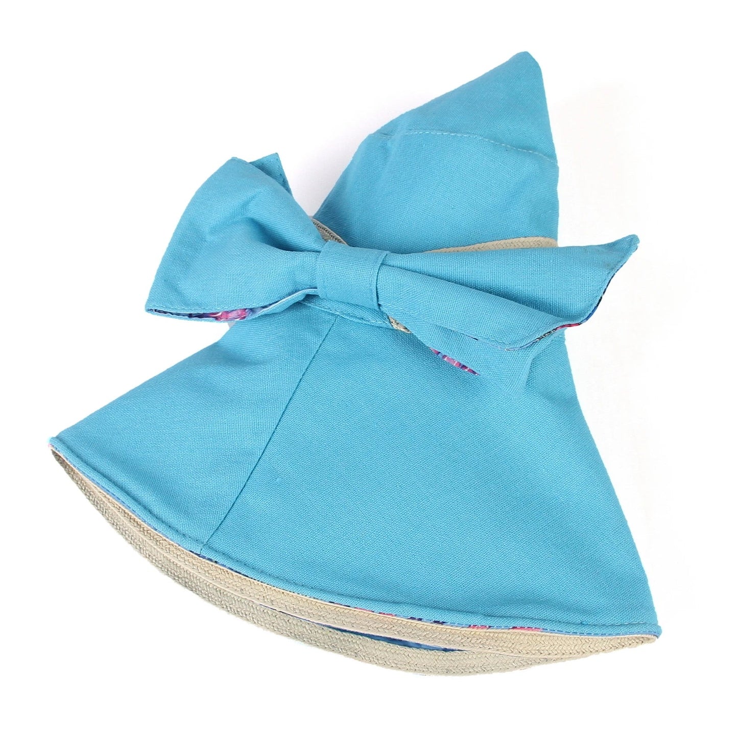 Large Brim Bowknot Bucket Hat Sun Hat