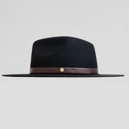 Dapper Men's Felt Fedora Hat__lack