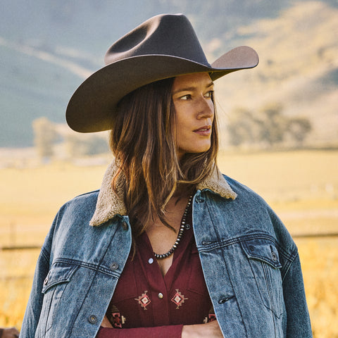 Open Road Skyline Wool Felt Cowboy Hat