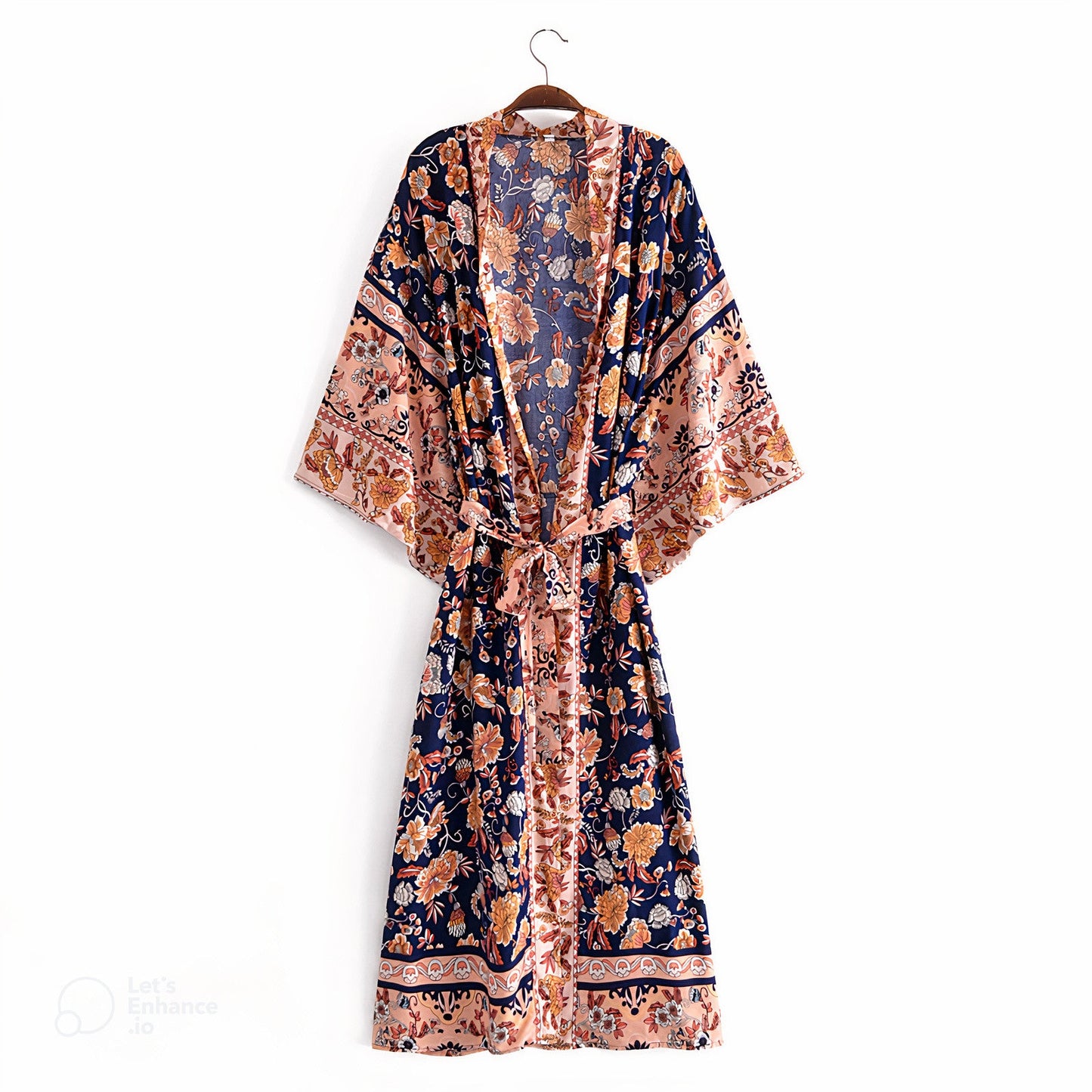 Orelia Floral Kimono Robe