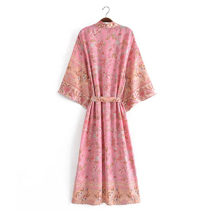 Meiko Floral Kimono Robe