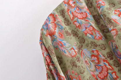 Selina Floral Kimono Robe