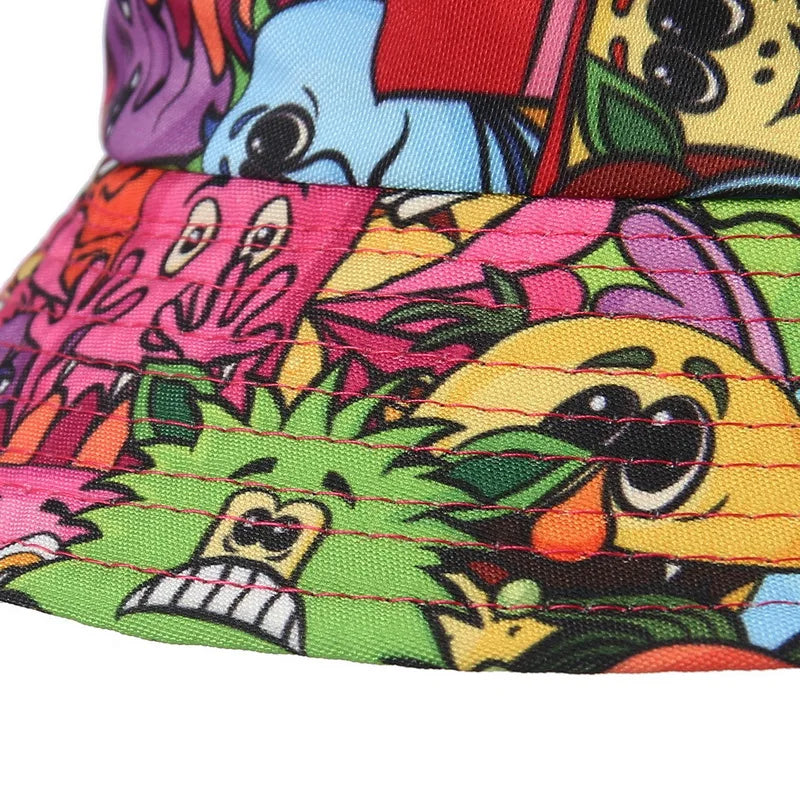 Avocado Cotton Bucket Hat Sun Hat