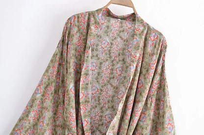 Selina Floral Kimono Robe