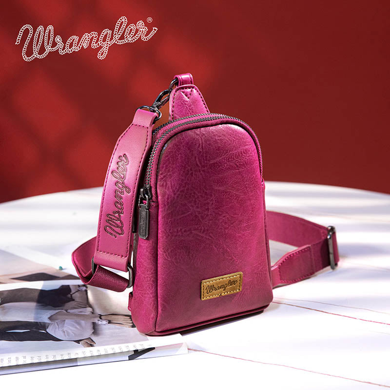 Wrangler Casual Plain Crossbody Sling Bag