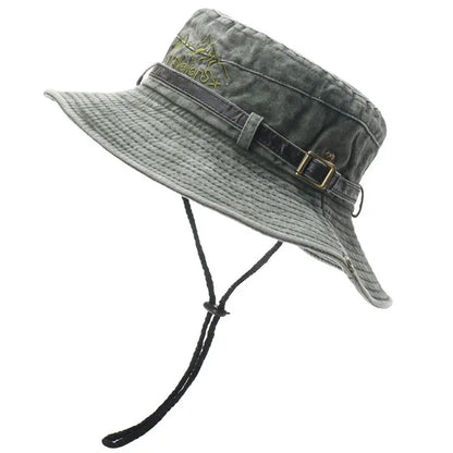 Cotton Washed Outdoor Boonie Hats Hiking Boonie Hat