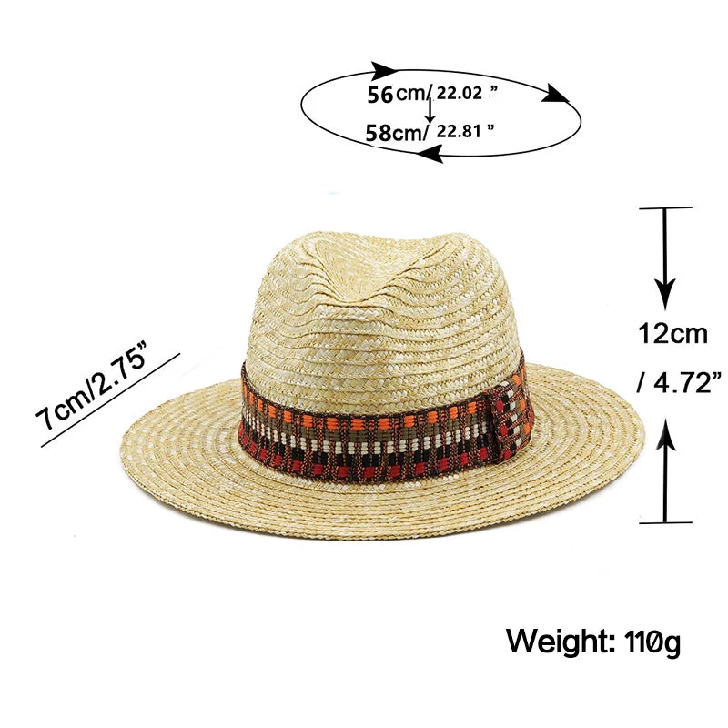 Classic Straw Summer Hat