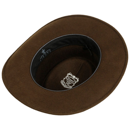 Dapper Gent's Fedora Western Wool Fedora Hat