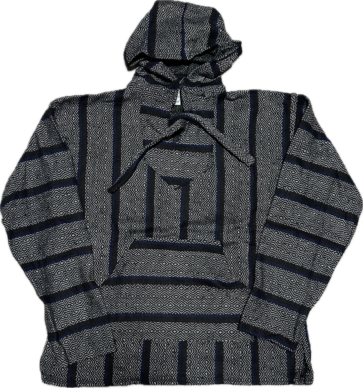 Slate Mexican Drug Rug Baja Hoodie