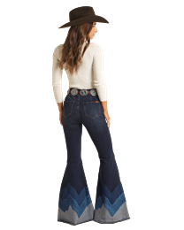 Final Sale __lue Wave Bell Bottoms Jeans