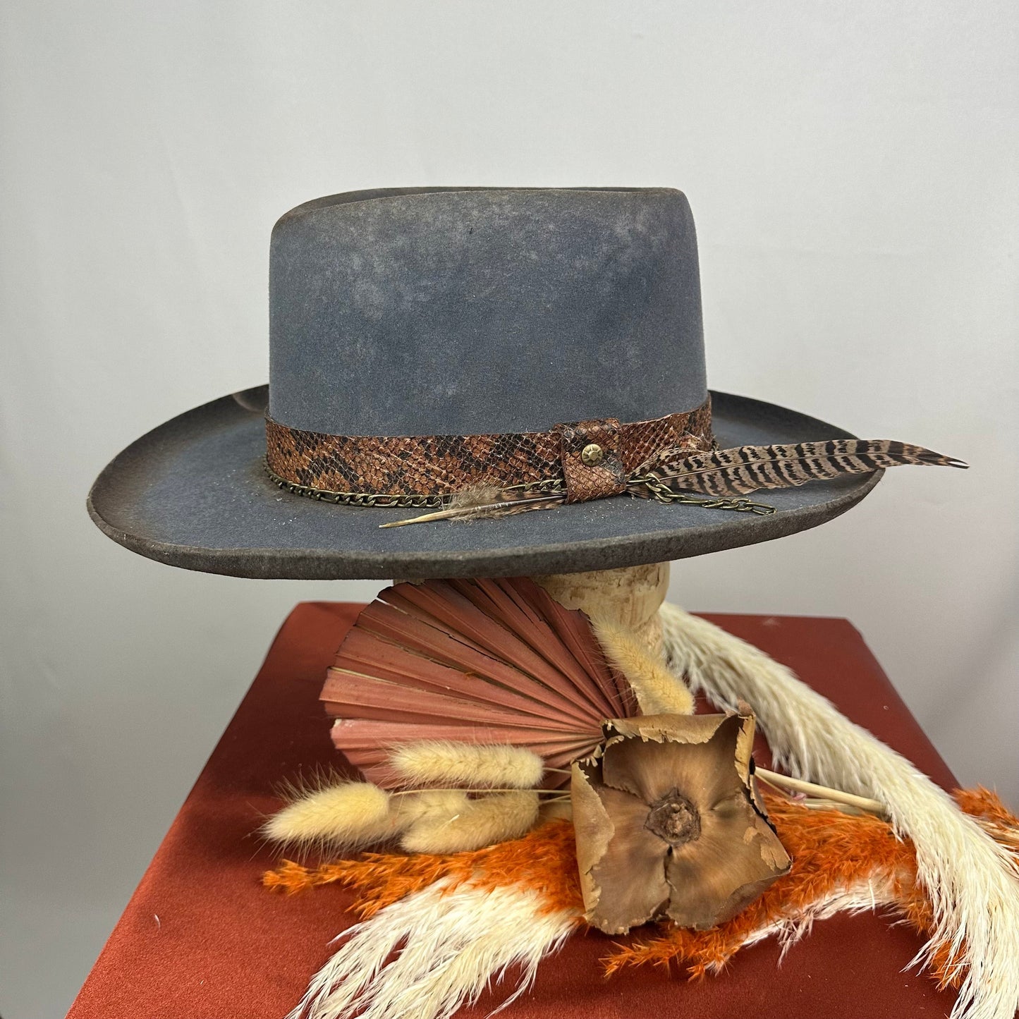 The Dirty Ronnie Charcoal Distressed Cowboy Hat