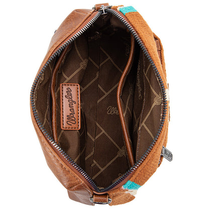 Wrangler Aztec Knitted Crossbody Purse