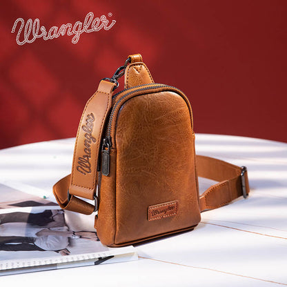 Wrangler Casual Plain Crossbody Sling Bag