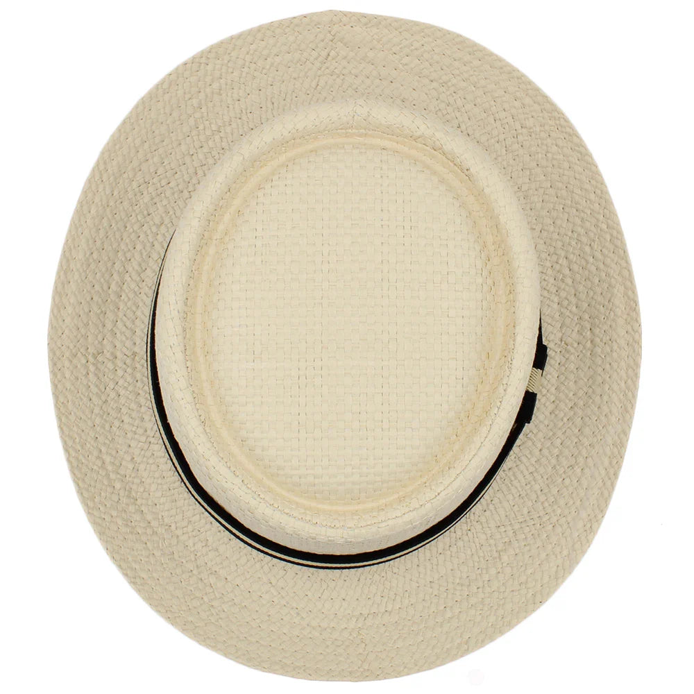 Straw Pork Pie Hats Summer Sunhat Boater hat