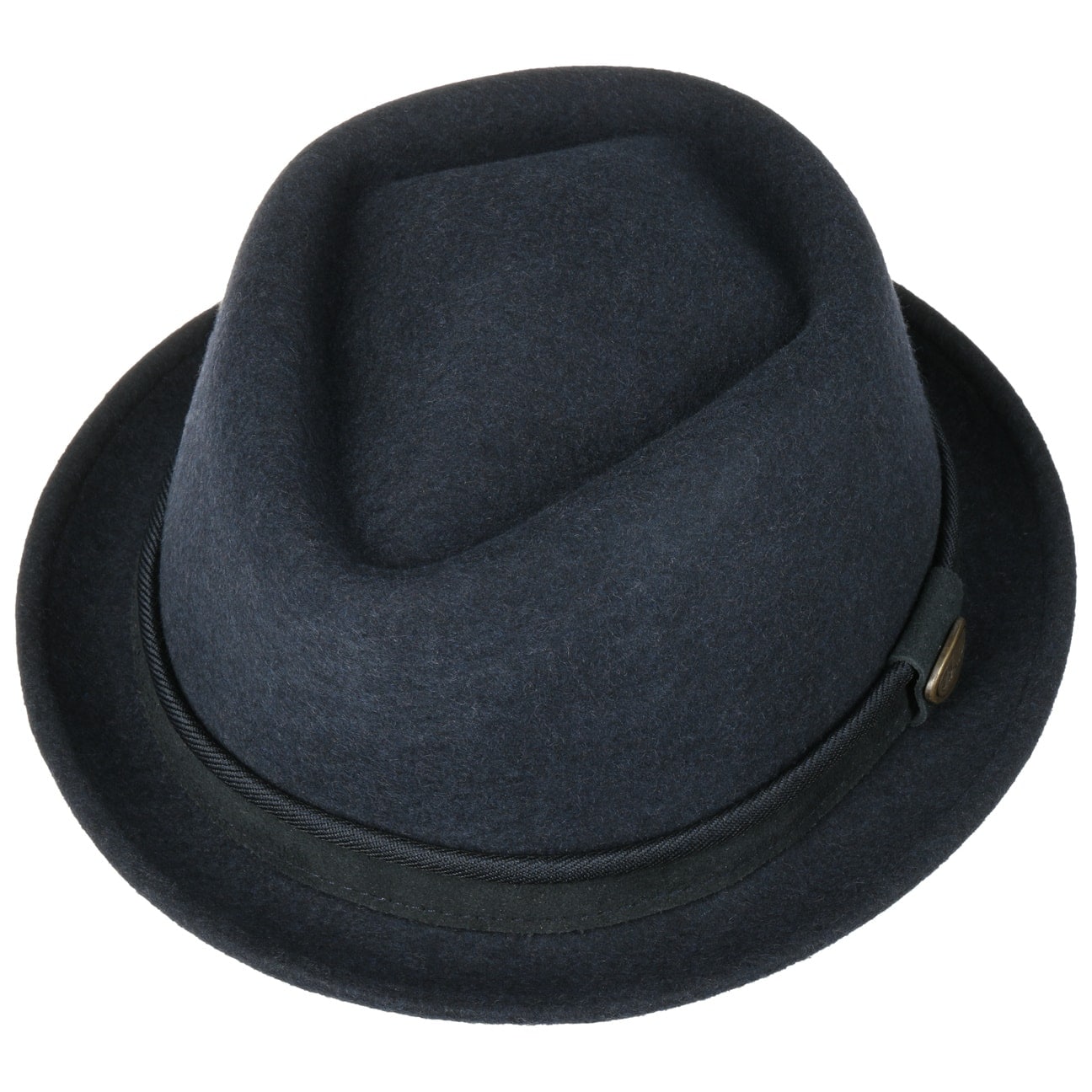 Lennaron Pork Pie Wool Fedora Hat