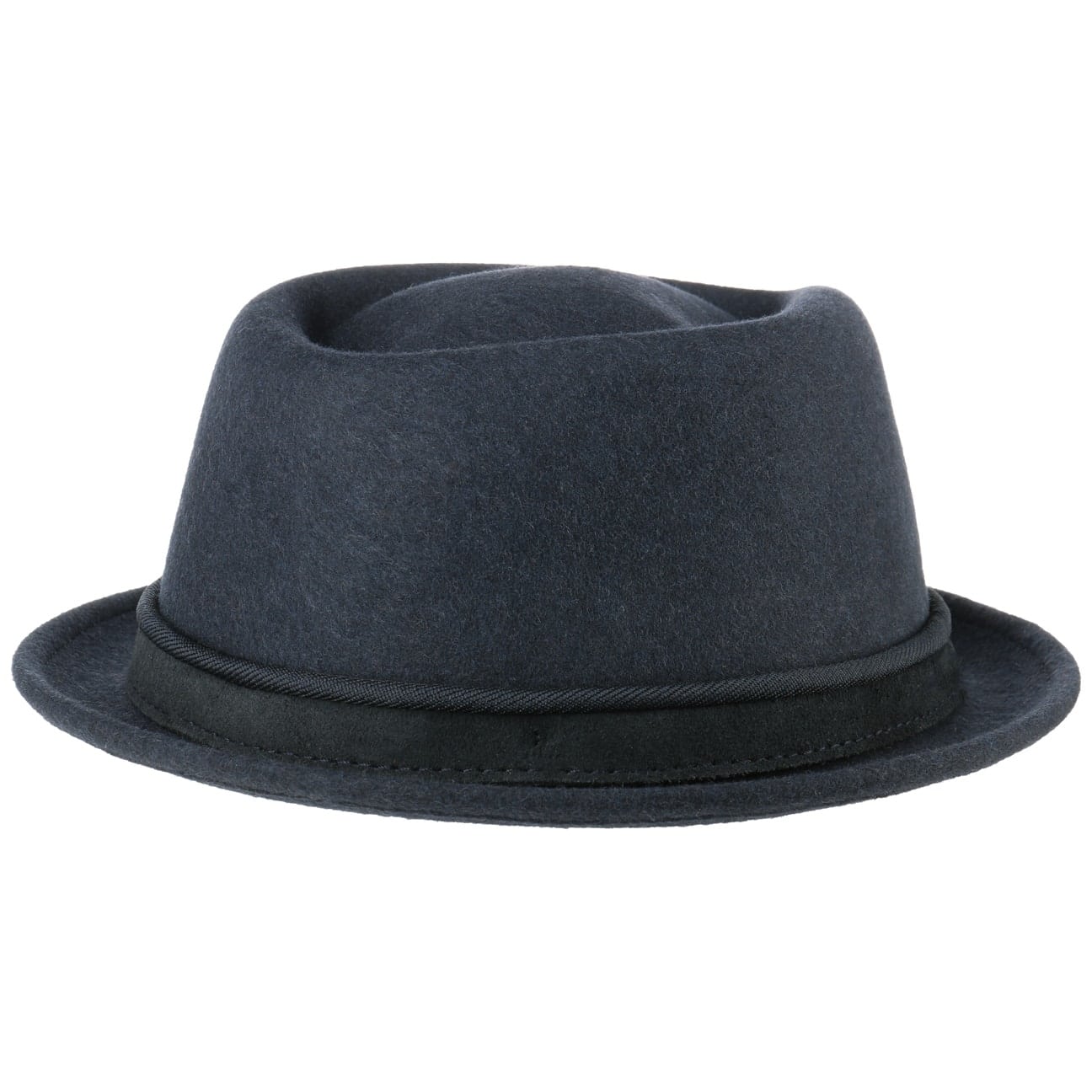 Lennaron Pork Pie Wool Fedora Hat