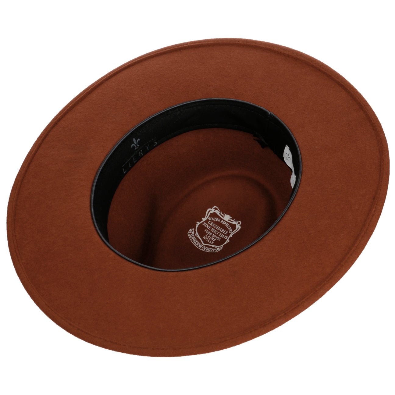 Dapper Gent's Fedora Traveller Wool Fedora Hat