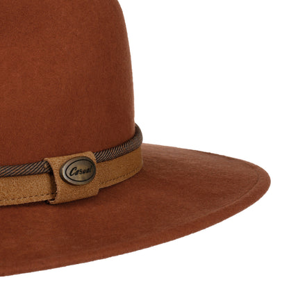 Dapper Gent's Fedora Traveller Wool Fedora Hat