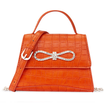 MC-1004 Milan Chiva Crocodile Crossbody Bag