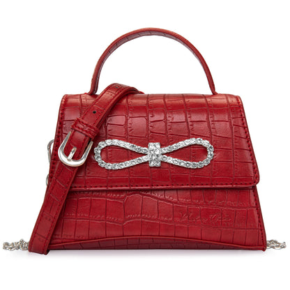 MC-1004 Milan Chiva Crocodile Crossbody Bag