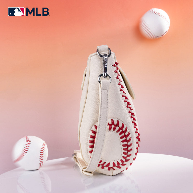 MLB Atlanta Braves Leather Crossbody Bag