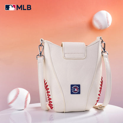 MLB Atlanta Braves Leather Crossbody Bag